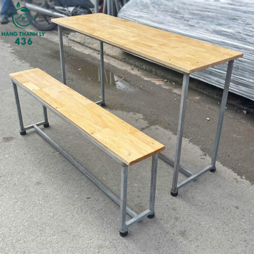 ban ghe hoc sinh cu mat go khung kim loai hien dai 3