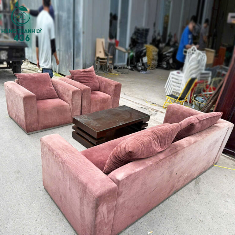 bo ban ghe sofa boc vai cu phong cach toi gian 3