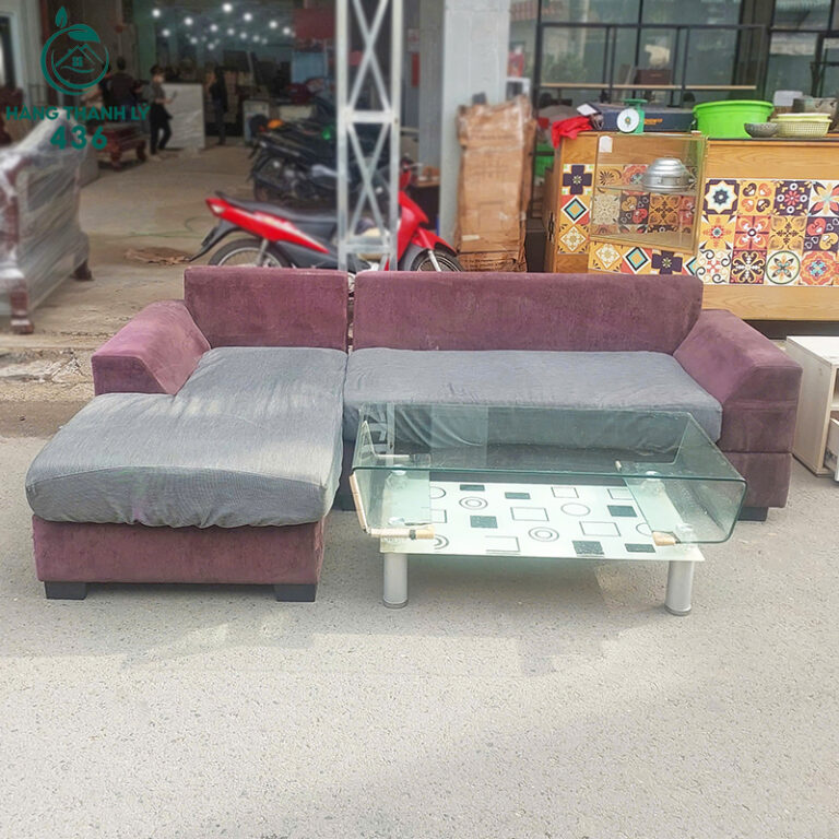 bo ban ghe sofa cu 2m4x1m5 boc vai dep 1