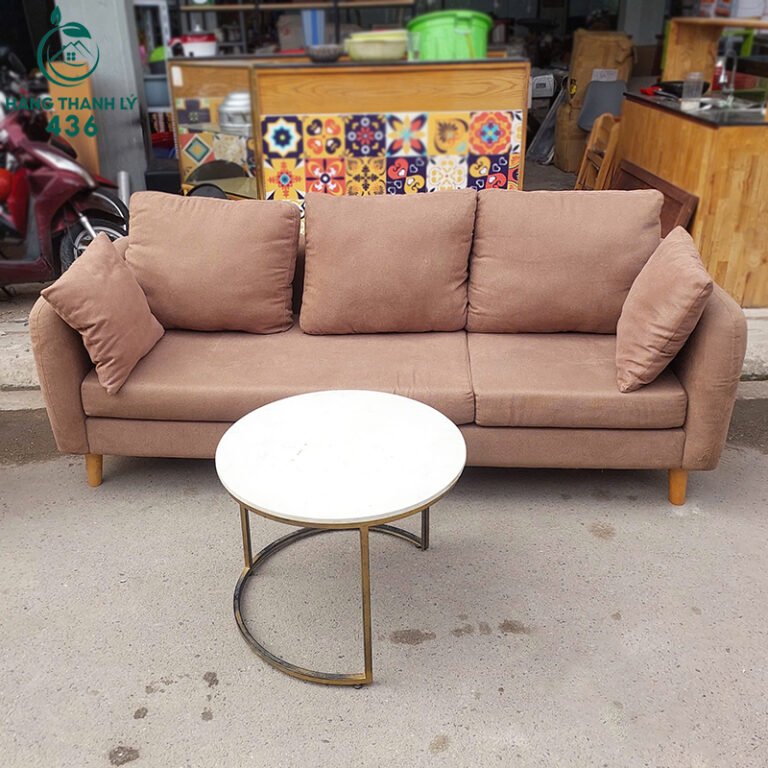 bo sofa cu boc vai mau nau 2mx70cm 1