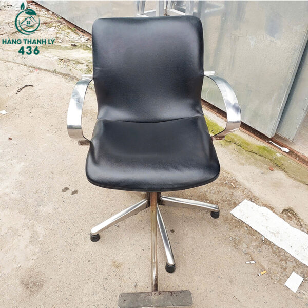 ghe cat toc cu boc da khung kim loai 2