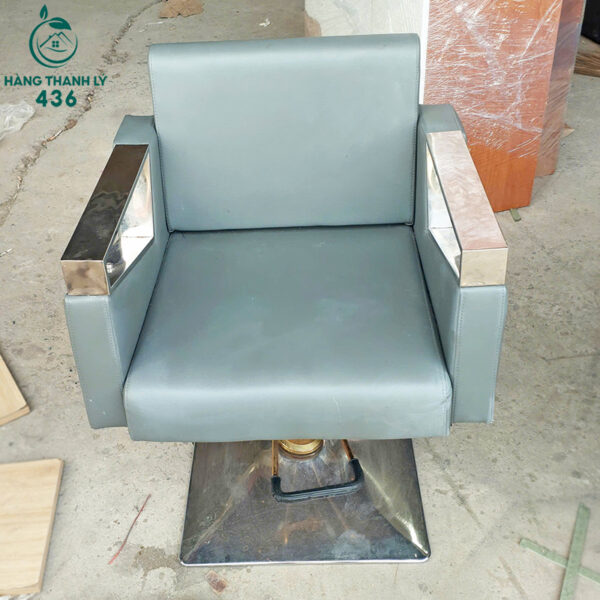 ghe cat toc cu boc da khung kim loai chac chan 2