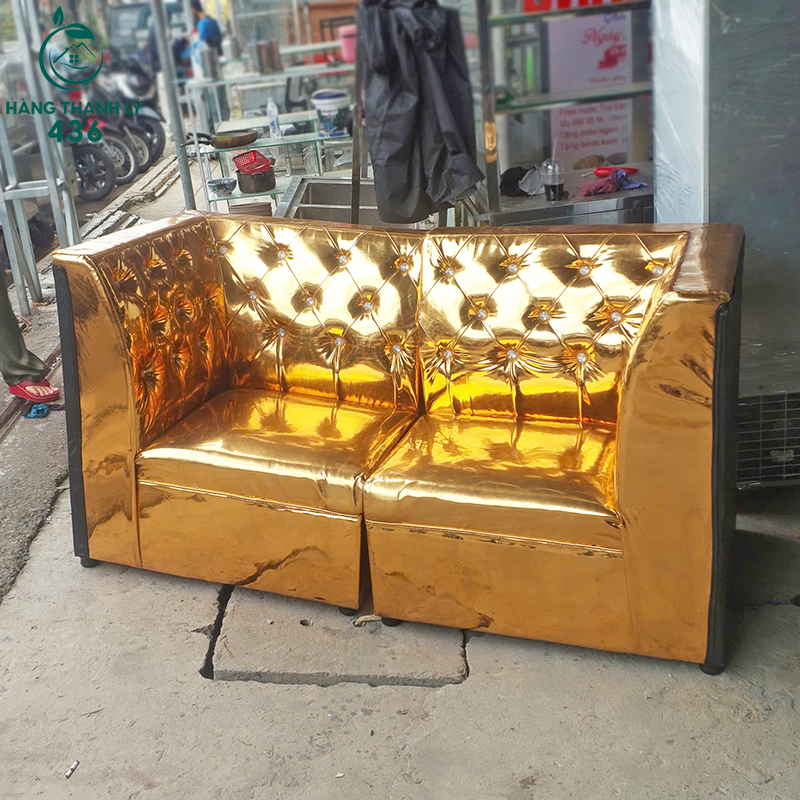 ghe-sofa-doi-cu-boc-da-mau-vang-doc-dao-1 Ghế Sofa Đôi Cũ Bọc Da Màu Vàng Độc Đáo