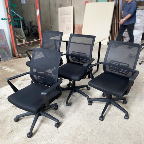 Ghế Văn Phòng Lưng Lưới Cũ Chân Xoay Tiện Lợi Giá Tốt 6 ghe van phong lung luoi cu chan xoay tien loi gia tot 1