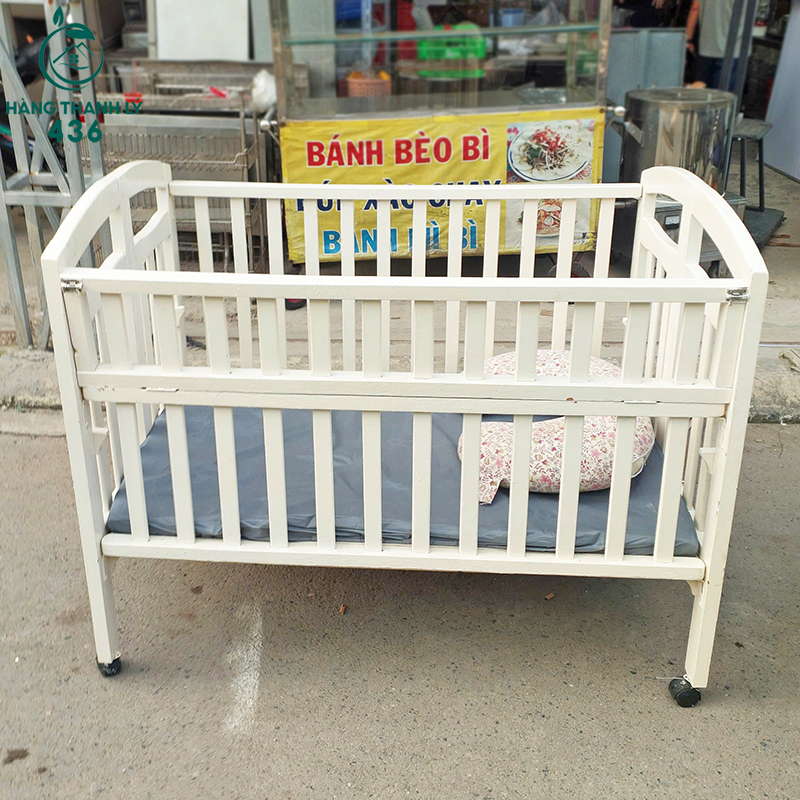 Giường Cũi Trẻ Em Cũ Màu Trắng Hiện Đại giuong-cui-tre-em-cu-mau-trang-hien-dai-2 Giường Cũi Trẻ Em Cũ Màu Trắng Hiện Đại