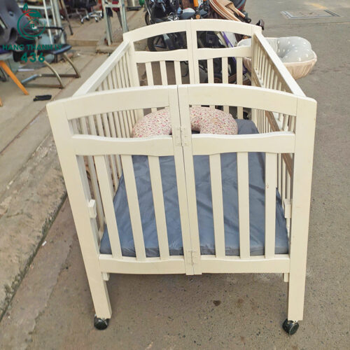 Giường Cũi Trẻ Em Cũ Màu Trắng Hiện Đại 3 giuong cui tre em cu mau trang hien dai 3