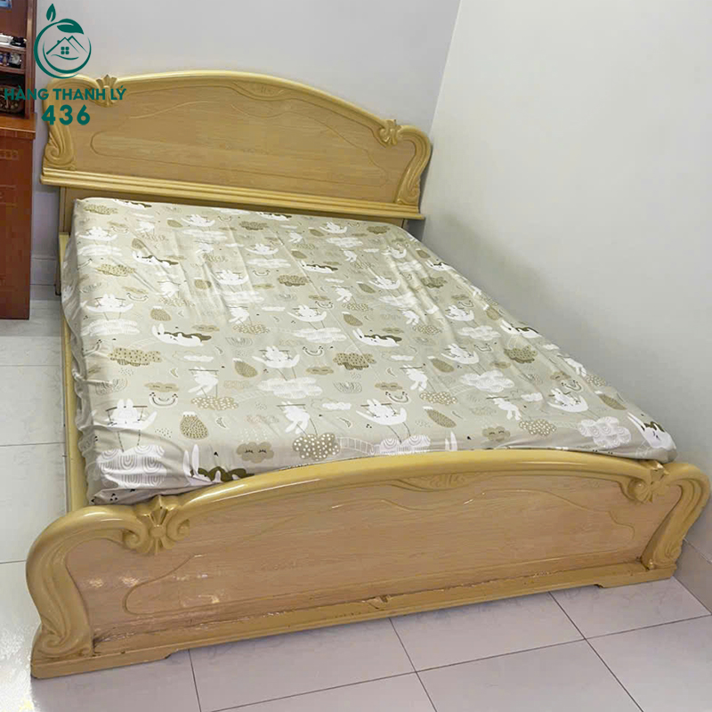 Giường Gỗ Cũ Thiết Kế Tối Giản Hàng Còn Dùng Tốt giuong-go-cu-thiet-ke-toi-gian-hang-con-dung-tot Giường Gỗ Cũ Thiết Kế Tối Giản Hàng Còn Dùng Tốt