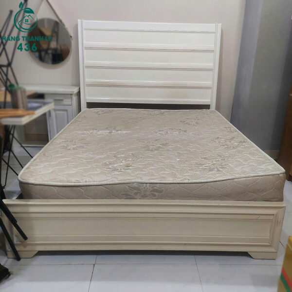 giuong go xuat khau cu mau trang hien dai 2