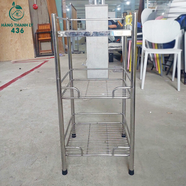 ke inox 3 tang cu mat vuong tien loi 1