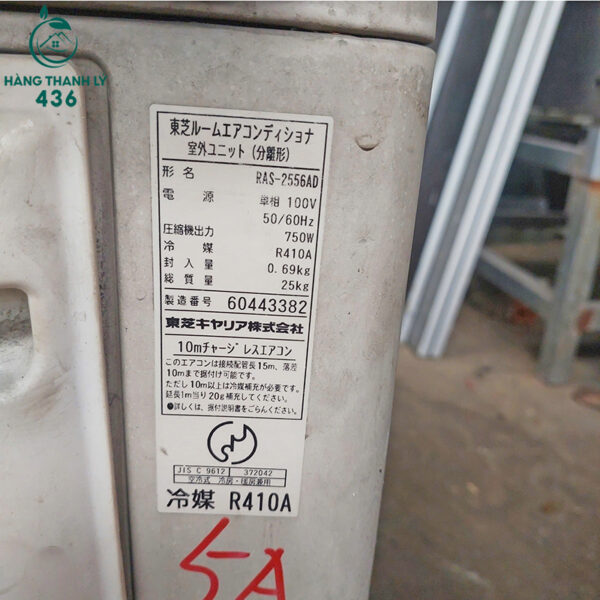 may lanh toshiba cu 1hp hang con dung tot 2