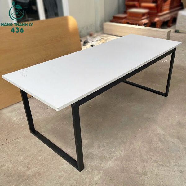 thanh-ly-ban-lam-viec-90cmx2m-mau-trang (2) thanh ly ban lam viec 90cmx2m mau trang 2