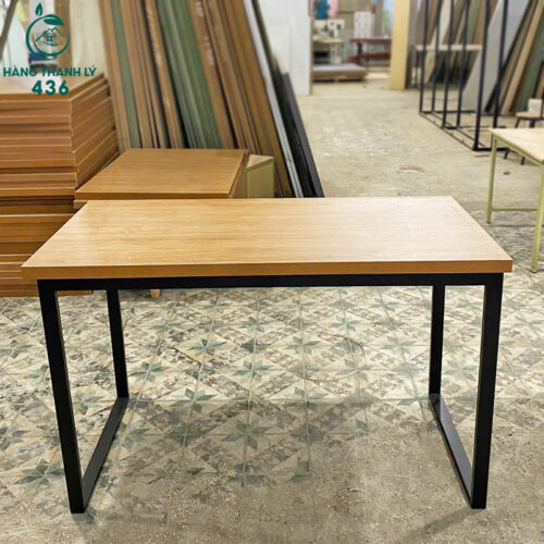 Thanh Lý Bàn Làm Việc Gỗ Vân Nâu 1M2x60CM Mới 99% (Nhiều Mẫu) 9 thanh ly ban lam viec go van nau 1m2x60cm hang dep moi 99 1