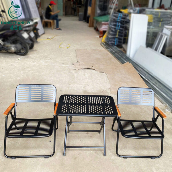 thanh ly bo ban ghe cafe camping gap gon moi 99 8