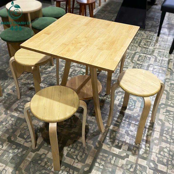 thanh ly bo ban ghe cafe go hien dai moi 99 1