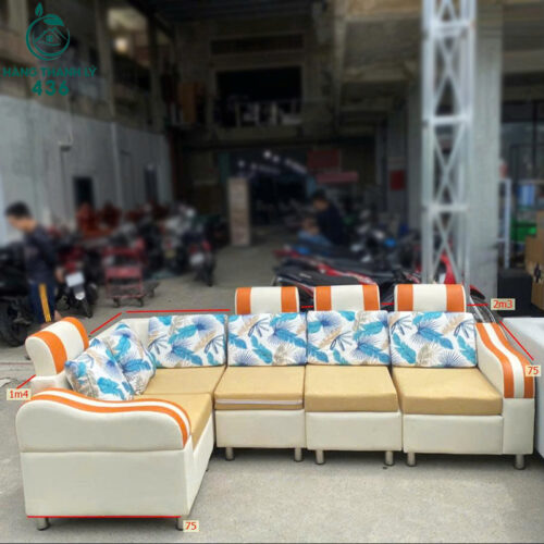 thanh ly bo ghe sofa goc l cao cap moi 99 nhieu mau 2