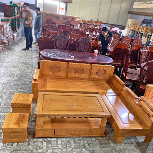 thanh ly bo salon go goc l trong dong lau huong moi 99 7