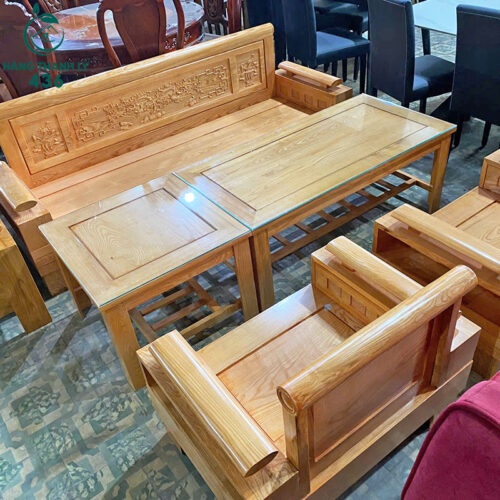 thanh ly bo salon go phao doi nho lau huong moi 99 3