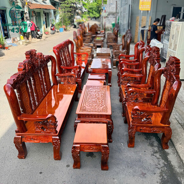 thanh ly bo salon go tay 10 phuc loc tho moi 99 2 1