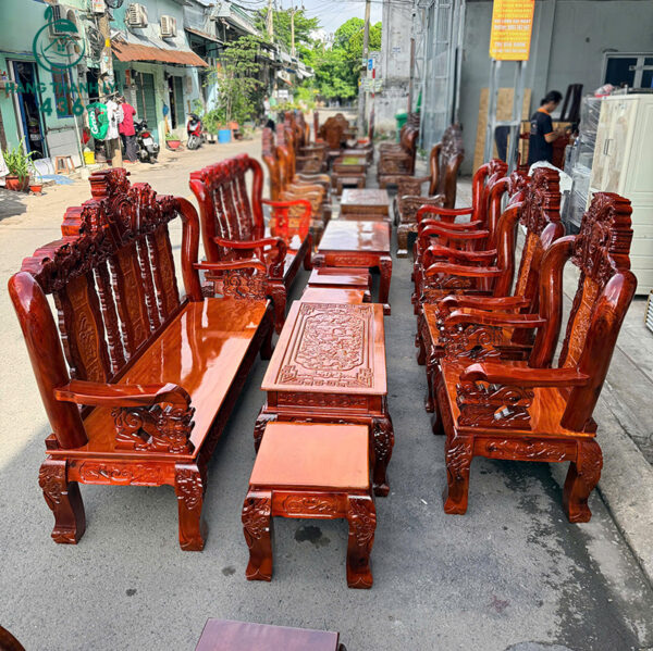 thanh ly bo salon go tay 10 phuc loc tho moi 99 5