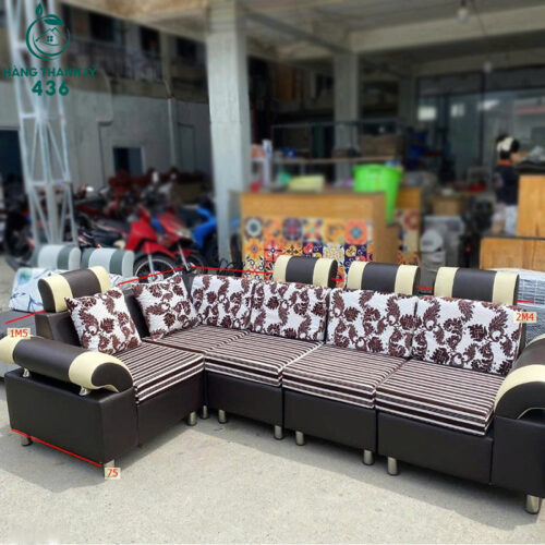 Thanh Lý Bộ Sofa Góc L Thiết Kế Hiện Đại Mới 99% (Nhiều Mẫu) 7 thanh ly bo sofa goc l thiet ke hien dai moi 99 1