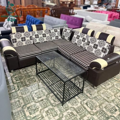 Thanh Lý Bộ Sofa Góc L Thiết Kế Hiện Đại Mới 99% (Nhiều Mẫu) 5 thanh ly bo sofa goc l thiet ke hien dai moi 99 nhieu mau 1