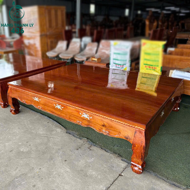 thanh ly di vang go xoan dao 1m6x2m 1