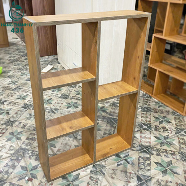 thanh ly ke go trung bay 65cmx95cm co 5 ngan 2