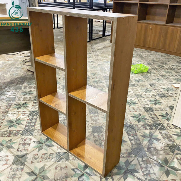 thanh ly ke go trung bay 65cmx95cm co 5 ngan 3