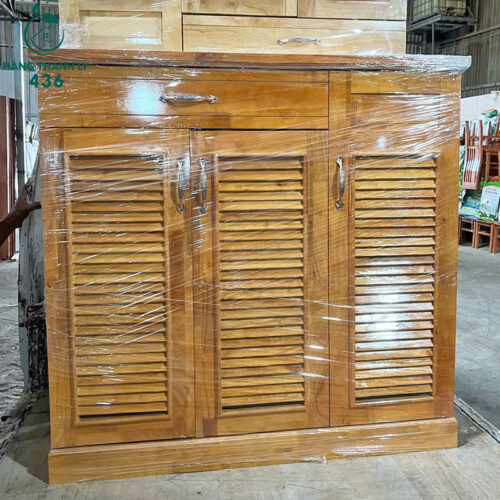 Thanh Lý Tủ Giày Dép Gỗ 3 Cánh 1M2 Hàng Đóng Mới 99% (Nhiều Mẫu) 5 thanh ly tu giay dep go 3 canh 1m2 hang dong moi 99 1