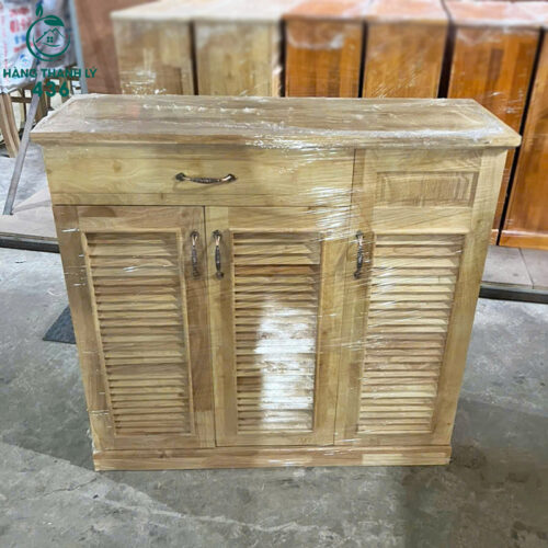 Thanh Lý Tủ Giày Dép Gỗ 3 Cánh 1M2 Hàng Đóng Mới 99% (Nhiều Mẫu) 4 thanh ly tu giay dep go 3 canh 1m2 hang dong moi 99 2