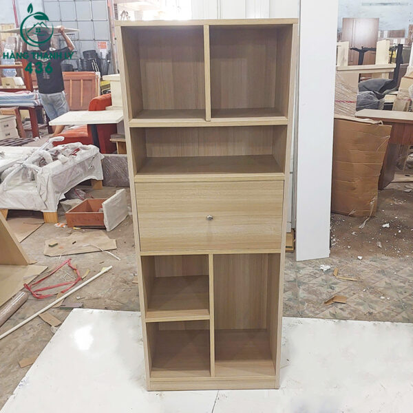 thanh ly tu ke sach thiet ke nhieu ngan 60cmx1m5 2