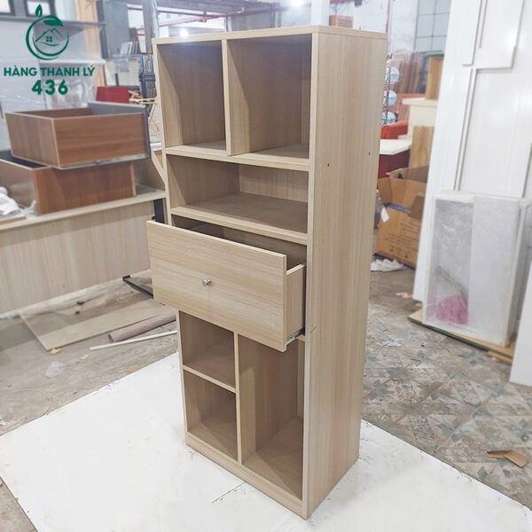 thanh ly tu ke sach thiet ke nhieu ngan 60cmx1m5 4