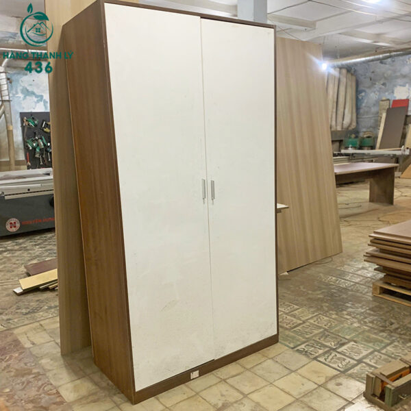 thanh ly tu quan ao go 2 canh lon ton kho moi 99 2 1