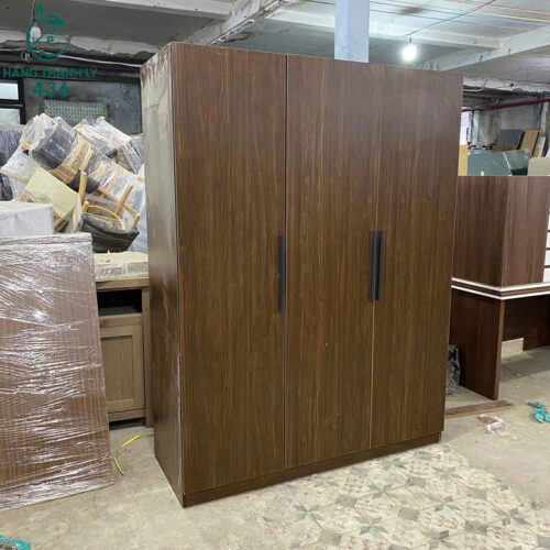 Thanh Lý Tủ Quần Áo Gỗ 3 Cánh 1M5x2M Không Hộc Hàng Mới 99% (Nhiều Màu) 9 thanh ly tu quan ao go 3 canh 1m5x2m khong hoc hang moi 99 nhieu mau 6