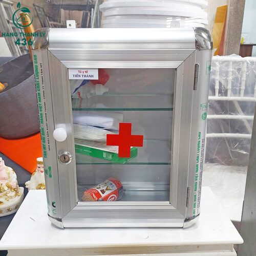 Tủ Đựng Đồ Y Tế Cũ Bằng Inox Kết Hợp Kính (Nhiều Mẫu) 4 tu dung do y te cu bang inox ket hop kinh 2
