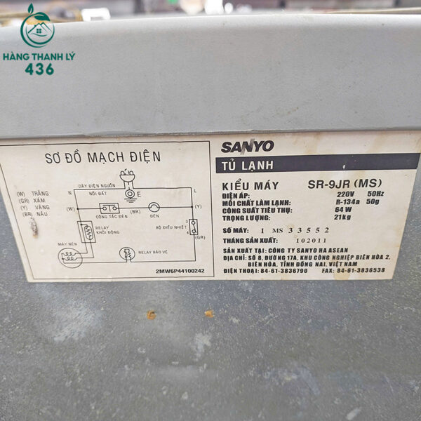 tu lanh mini cu hieu sanyo 3