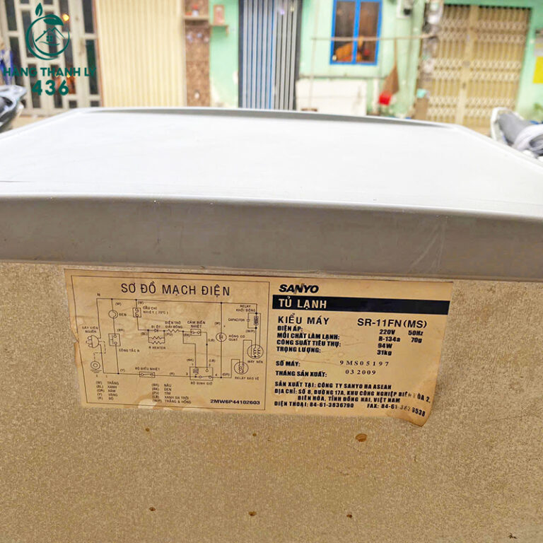 tu lanh sanyo cu 2