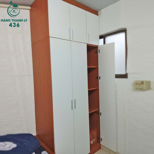 tu quan ao cu 3 canh nhieu mau 2