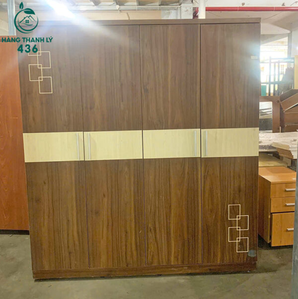 tu-quan-ao-go-4-canh-cu-mau-nau (1) tu quan ao go 4 canh cu mau nau 1