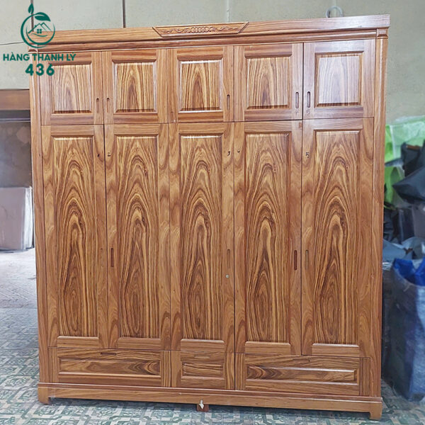 tu-quan-ao-go-cu-5-canh-nhieu-ngan-hien-dai (2) tu quan ao go cu 5 canh nhieu ngan hien dai 2