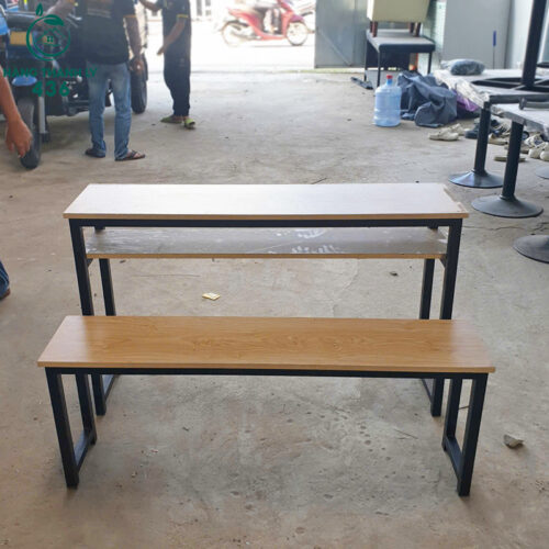 ban ghe hoc sinh cu chan sat mat go hang dep 3