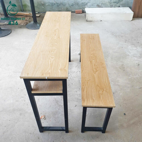 ban ghe hoc sinh cu chan sat mat go hang dep 6