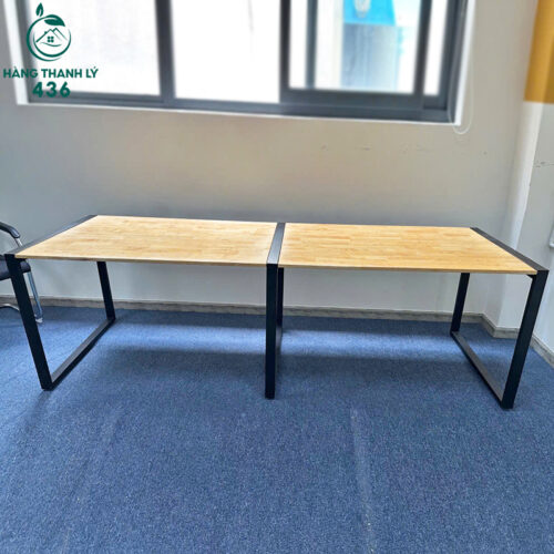 ban-hop-go-cu-80cmx2m-chan-sat-son-den-2-500x500 Thanh Lý Bàn Ghế Cũ, Mua Bán Đồ Nội Thất Cũ Giá Rẻ TPHCM