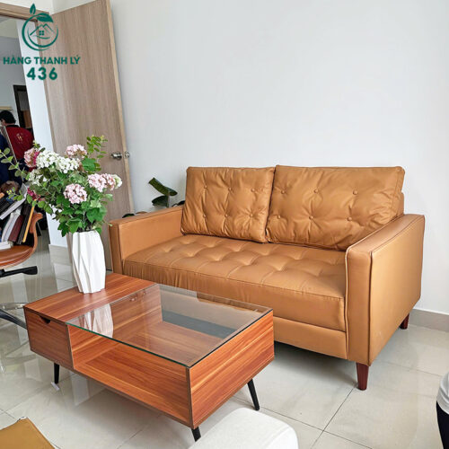 bang sofa cu boc da mau nau co dem lung dong nut 3