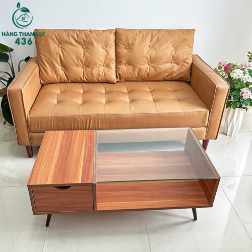 bang sofa cu boc da mau nau co dem lung dong nut 7