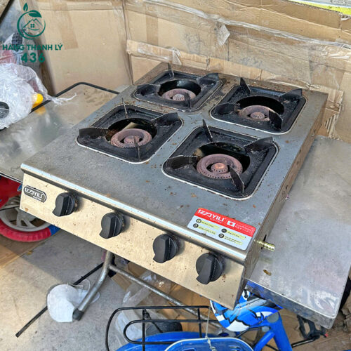 Bếp Ga Công Nghiệp Cũ 4 Họng Hàng Còn Dùng Tốt 4 bep ga cong nghiep cu 4 hong hang con dung tot 3