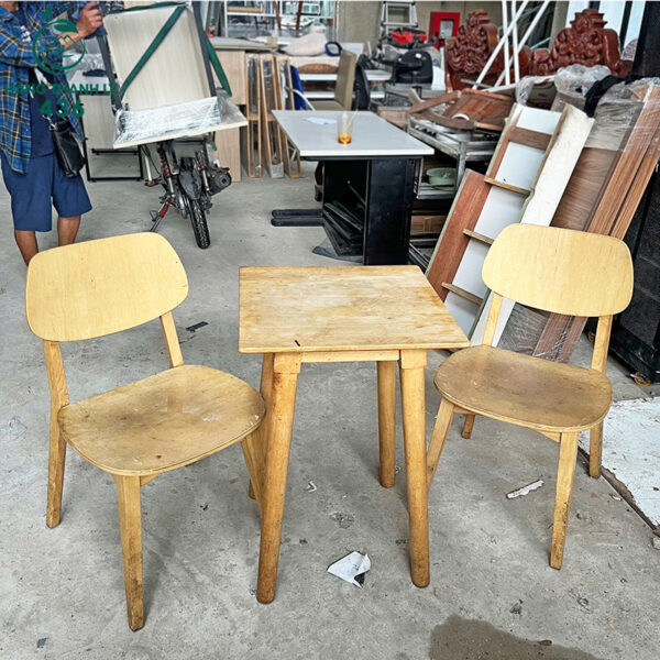 bo ban ghe cafe bang go cu nhieu mau gia re 2