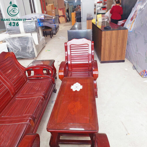 bo ban ghe salon go cu kieu dang don gian gia tot 7