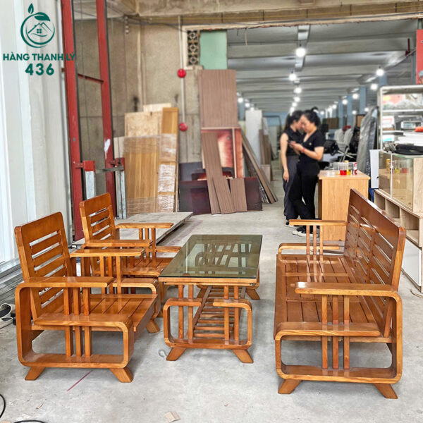 bo ban ghe salon go soi my cu hang cao cap gia tot 2