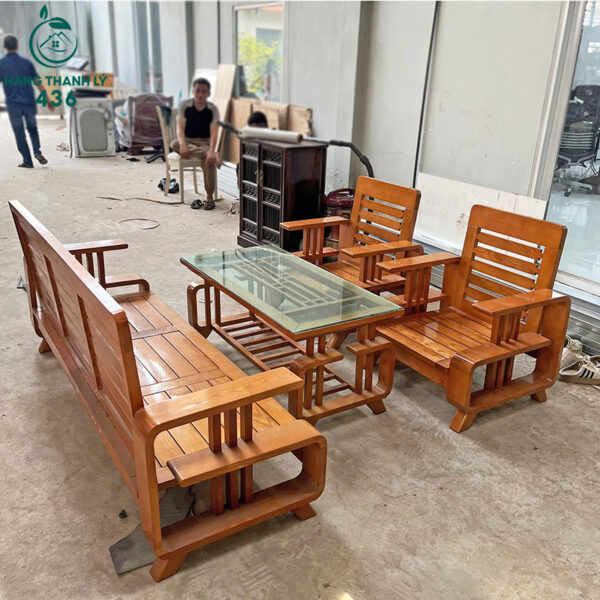 bo ban ghe salon go soi my cu hang cao cap gia tot 4